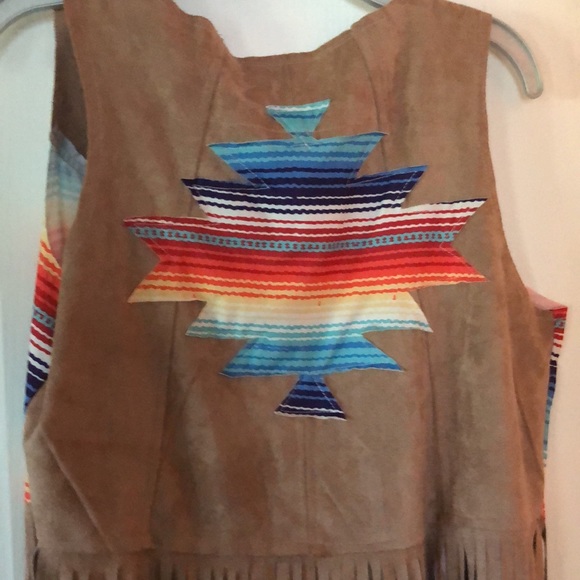 Fringe aztec vest - Picture 3 of 4